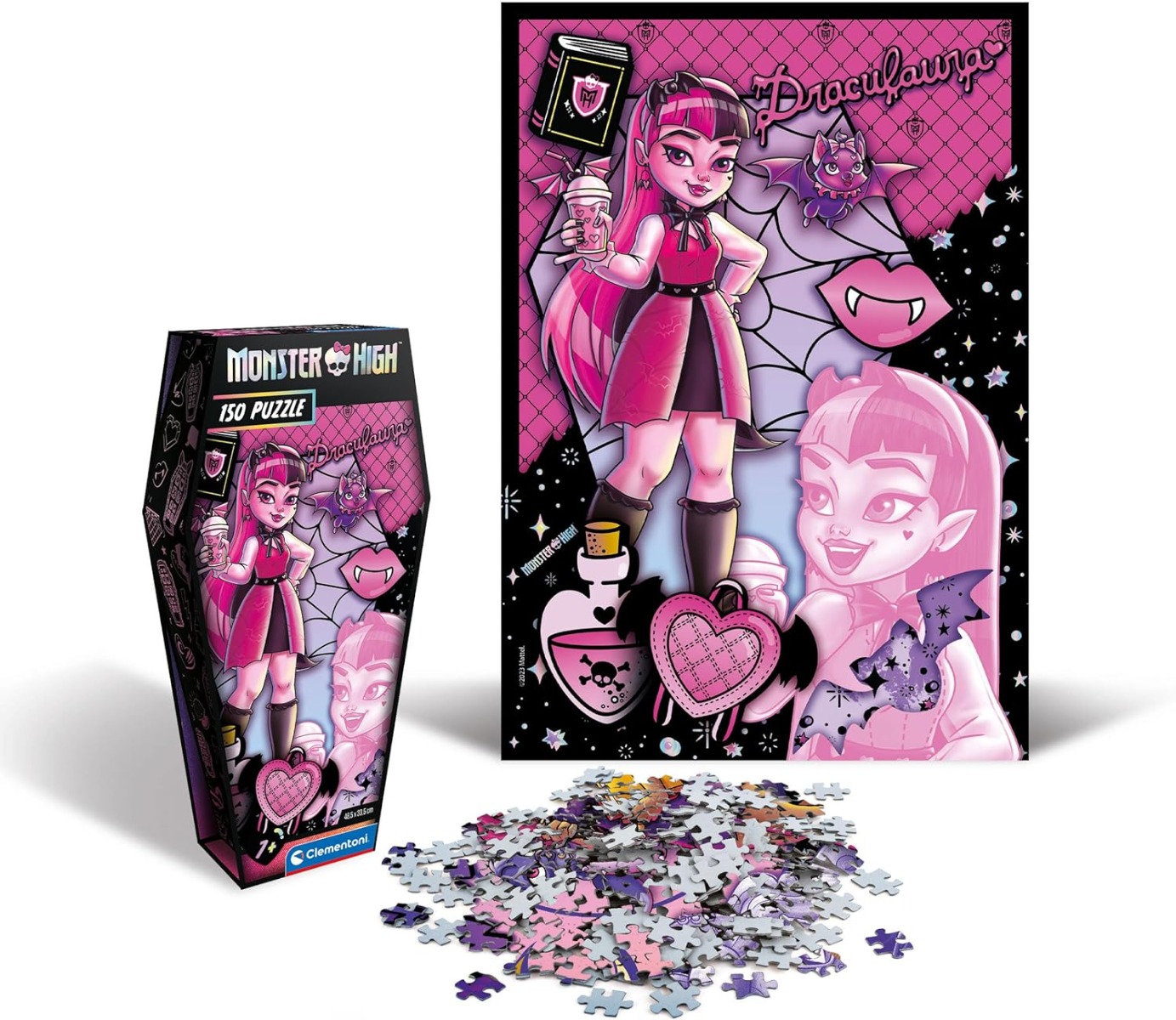 Puzzle Clementoni 150 piese Monster High diverse modele - poza 3