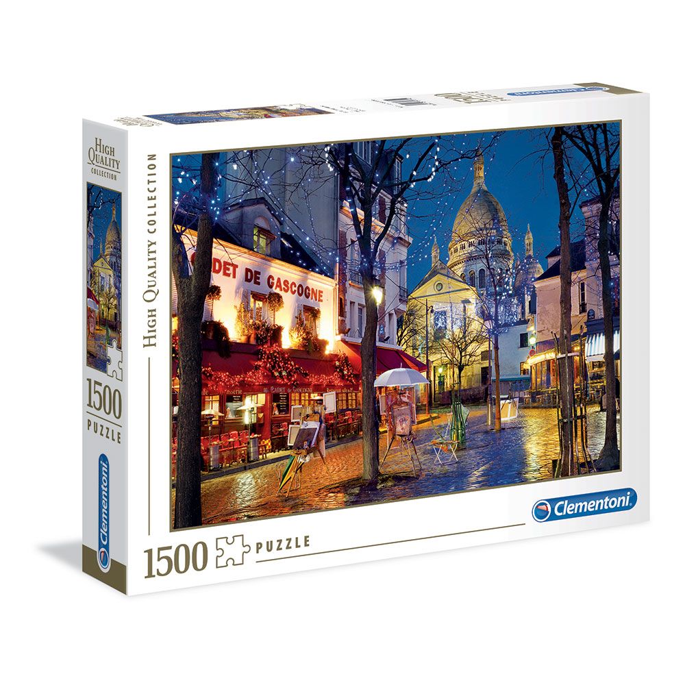 Puzzle Clementoni 1500 piese Paris Montmartre - poza 1