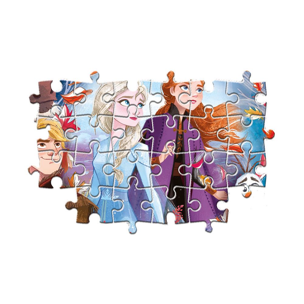 Puzzle Clementoni 2x20+2x60 piese Frozen 2 - poza 4