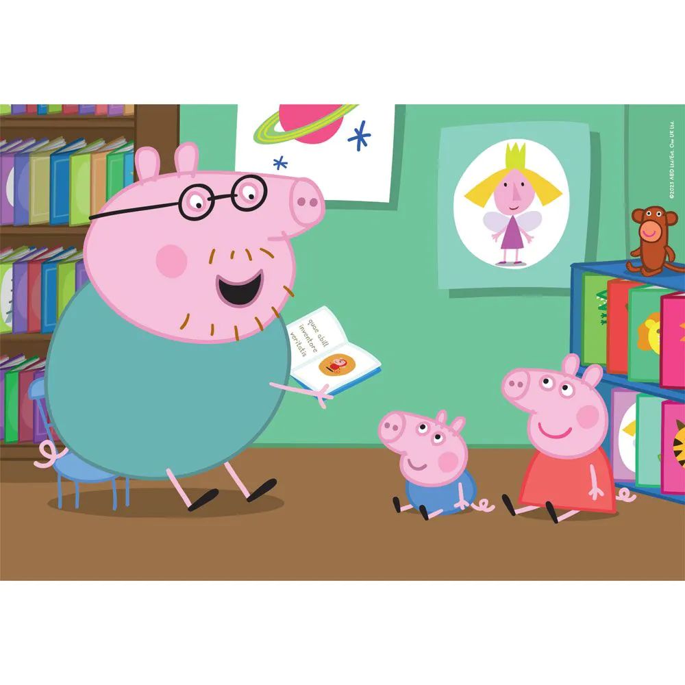 Puzzle Clementoni 2x20 + 2x60 piese Peppa Pig 24799 - poza 2