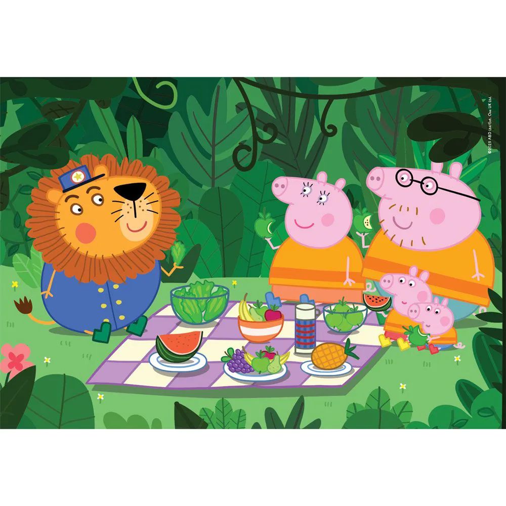 Puzzle Clementoni 2x20 + 2x60 piese Peppa Pig 24799 - poza 3
