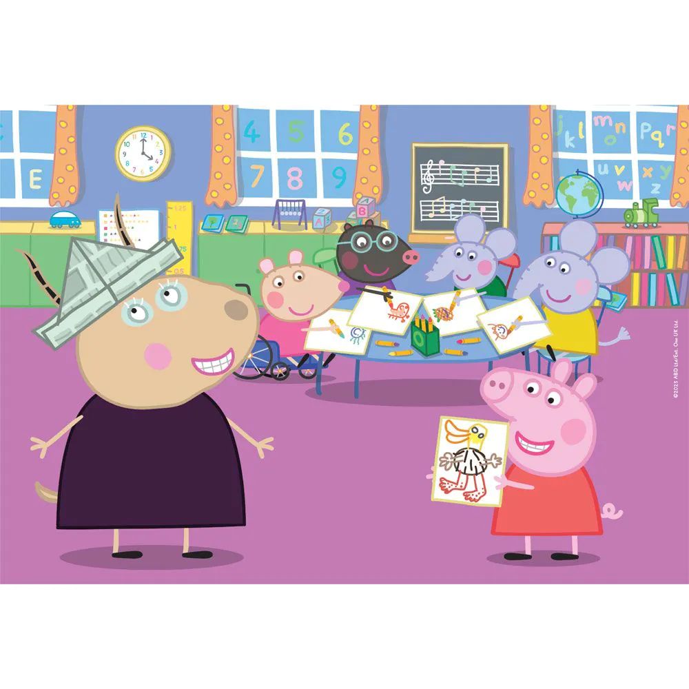 Puzzle Clementoni 2x20 + 2x60 piese Peppa Pig 24799 - poza 5