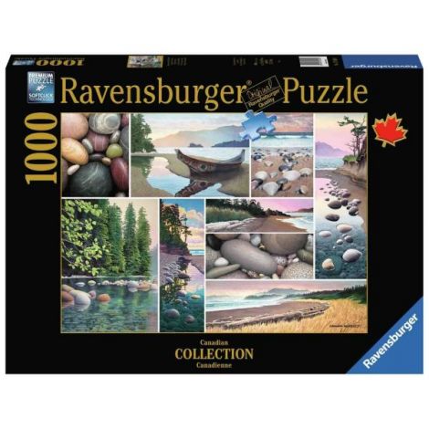 Puzzle Colaj Coasta De Vest, 1000 Piese - poza 2