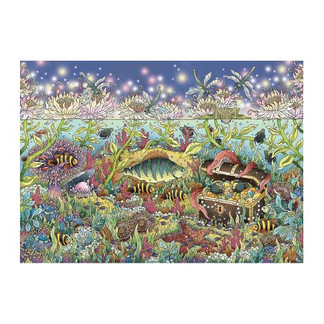 PUZZLE COMORILE DE SUB APA, 1000 PIESE - poza 2