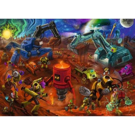 Puzzle Constructii In Spatiu, 60 Piese - poza 1
