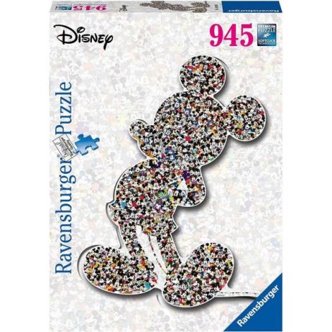 Puzzle Contur Mickey Mouse, 937 Piese - poza 2