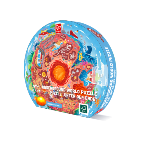 Puzzle copii arheologie, cu lumini led (38 piese) - poza 2