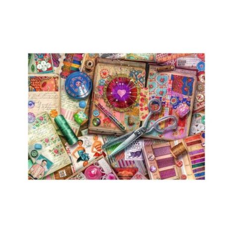Puzzle Croitorie Vintage, 1000 Piese - poza 1