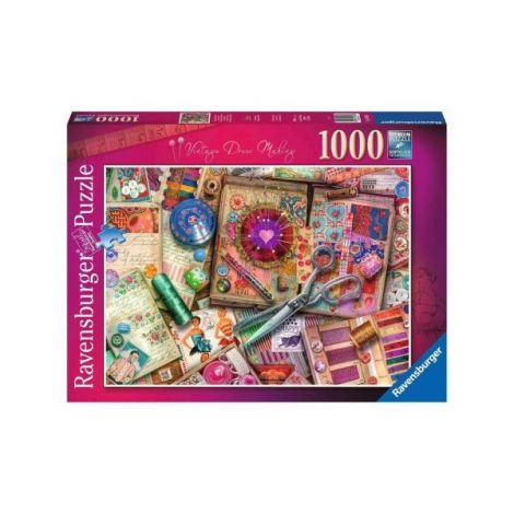 Puzzle Croitorie Vintage, 1000 Piese - poza 2
