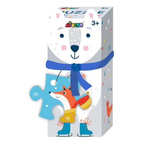 Puzzle cu 28 de piese -Polar - poza 1