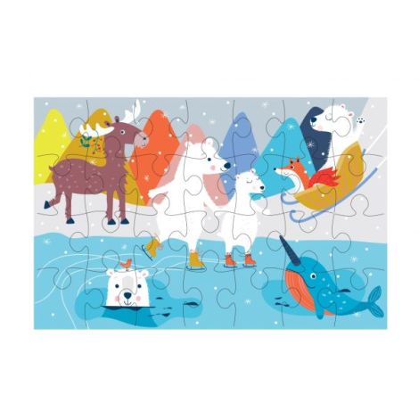 Puzzle cu 28 de piese -Polar - poza 2