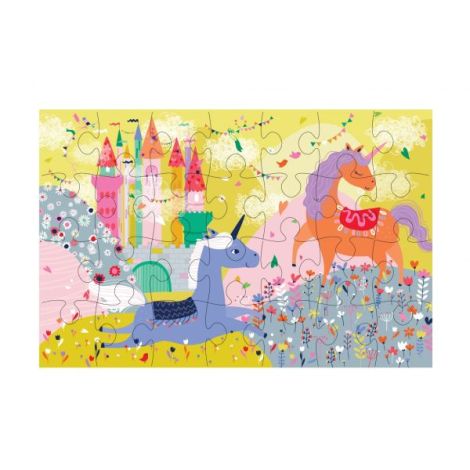 Puzzle cu 28 de piese - Unicorn - poza 2