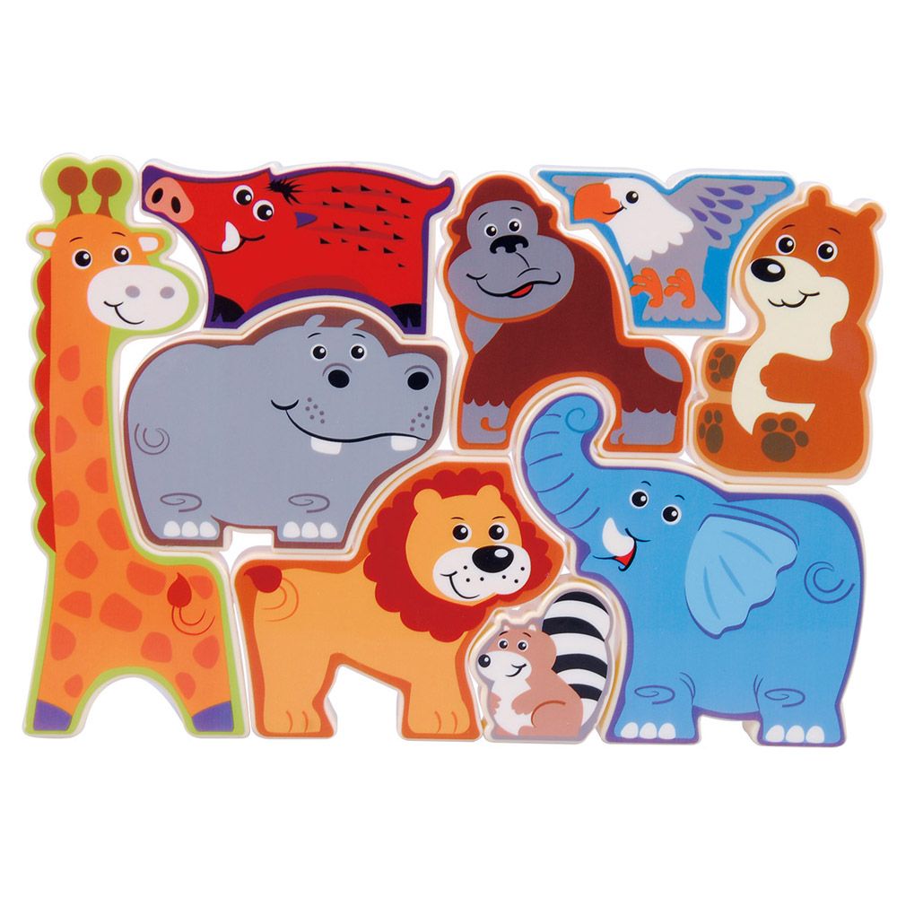 Puzzle cu animale din jungla Play Go Safari - poza 3