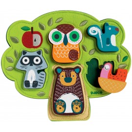 Puzzle cu animale Oski - poza 1