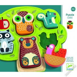 Puzzle cu animale Oski - poza 2