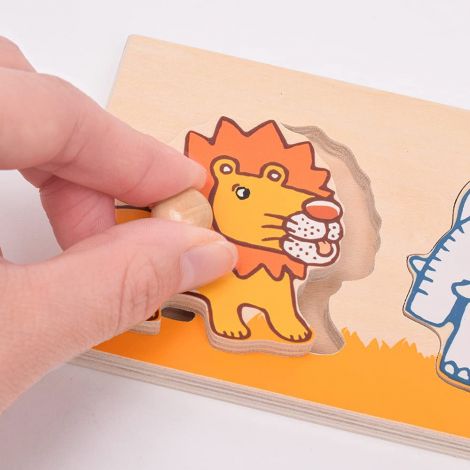 Puzzle cu buton Savana - poza 4