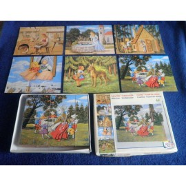 Puzzle cuburi Povestile Copilariei - poza 5
