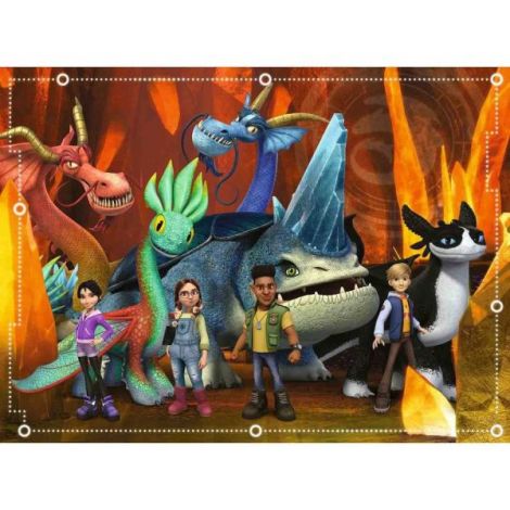Puzzle Cum Sa Iti Dresezi Dragonul, 100 Piese - poza 1