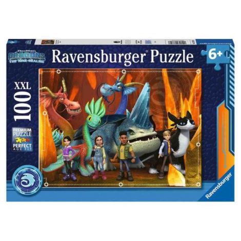 Puzzle Cum Sa Iti Dresezi Dragonul, 100 Piese - poza 2