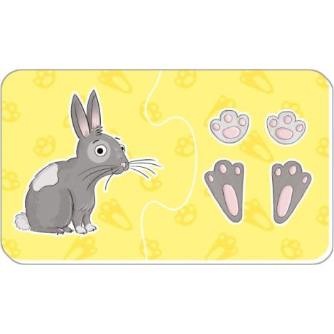 Puzzle de asociere - animalutele si urmele lor - poza 3