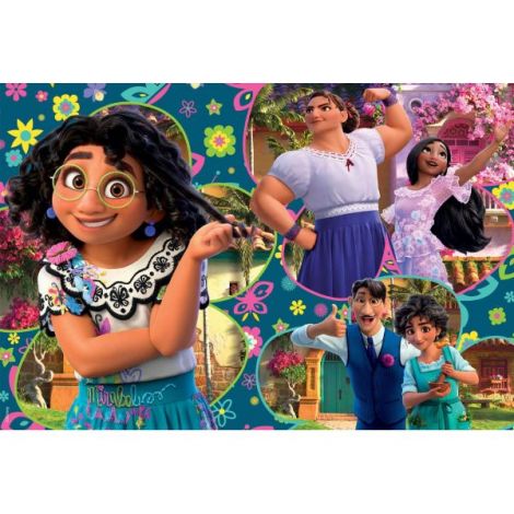 Puzzle de colorat - encanto (2 x 60 piese) - poza 3
