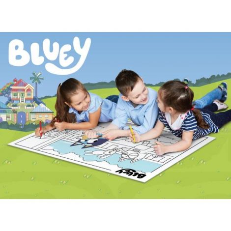 Puzzle de colorat maxi - bluey (60 de piese) - poza 4