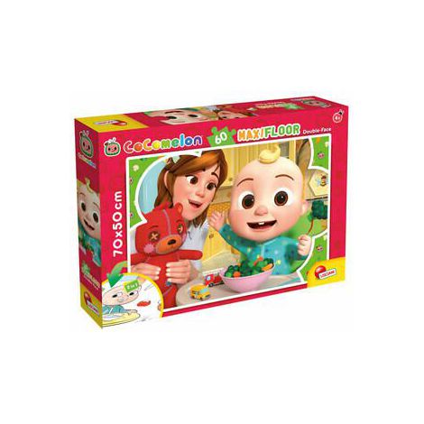 Puzzle de colorat maxi - cocomelon la masa (60 piese) - poza 1