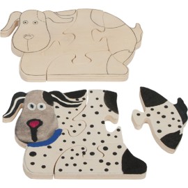Puzzle de decorat animale - poza 1