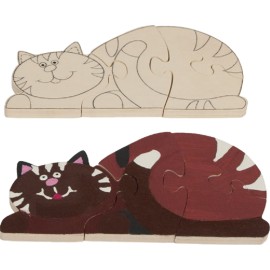 Puzzle de decorat animale - poza 2