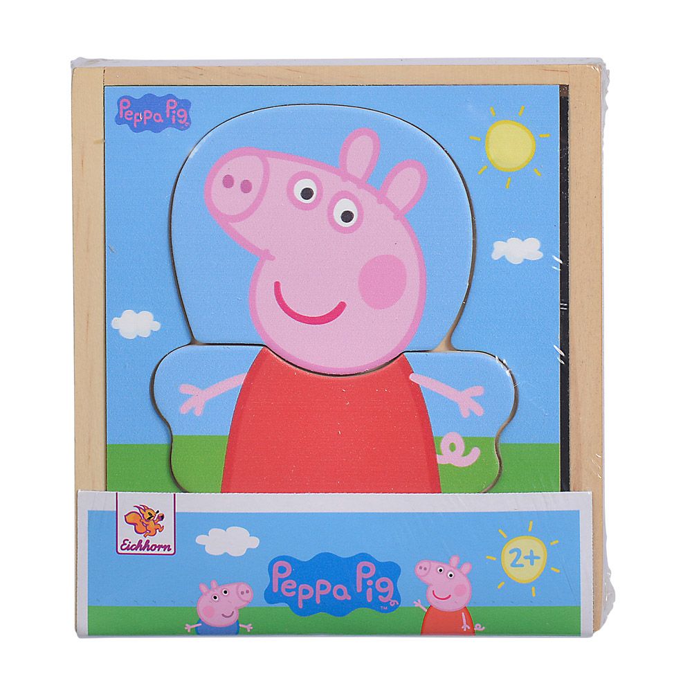 Puzzle de lemn Simba Peppa Pig Dress Up - poza 1