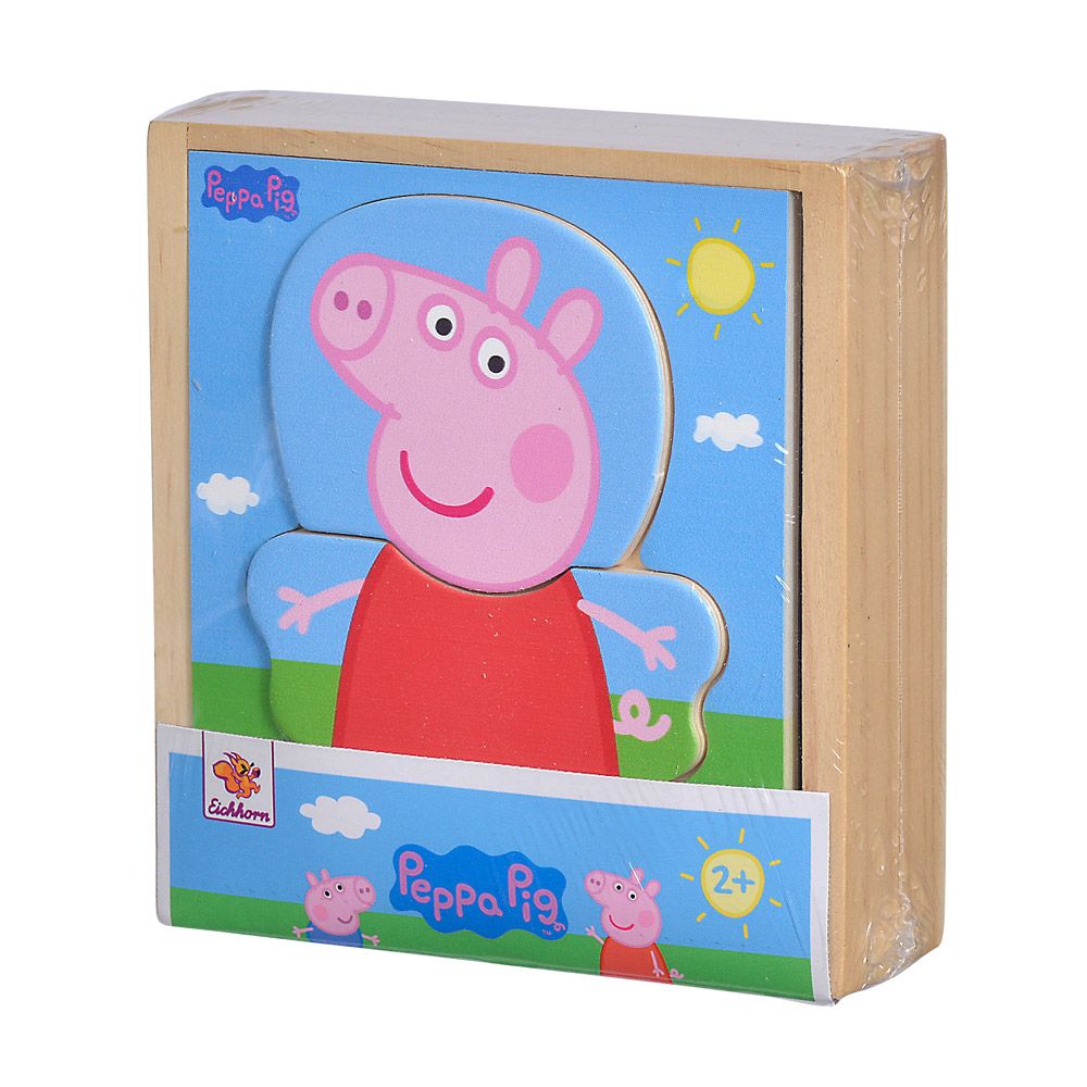 Puzzle de lemn Simba Peppa Pig Dress Up - poza 3