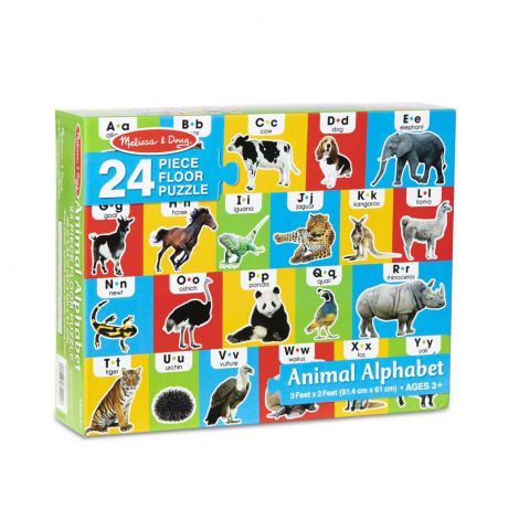 Puzzle de podea Alfabetul in engleza - Melissa & Doug - poza 1