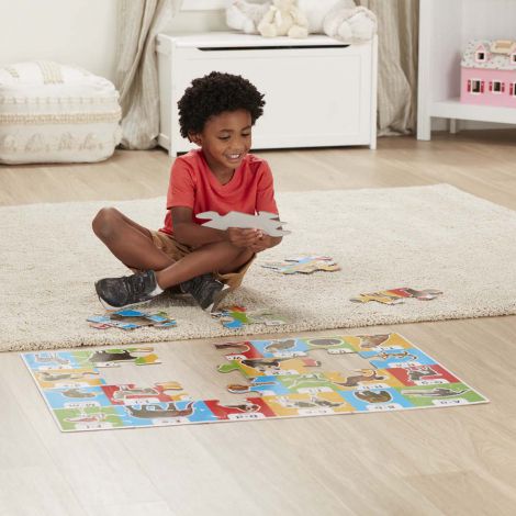 Puzzle de podea Alfabetul in engleza - Melissa & Doug - poza 3