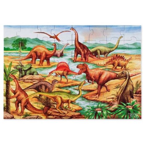 Puzzle de podea cu dinozauri Melissa and Doug 0421 - poza 2