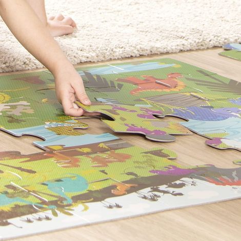 Puzzle de podea cu dinozauri Melissa and Doug 0421 - poza 5