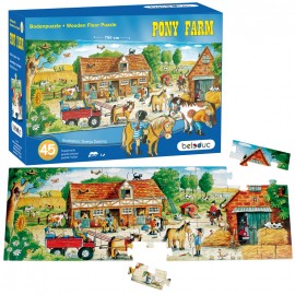 Puzzle de podea Ferma Poneilor Beleduc - poza 1