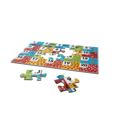 Puzzle de podea Numara animalele - Melissa & Doug - poza 3
