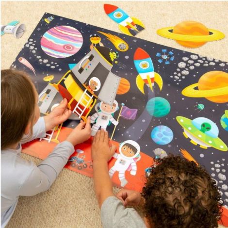 Puzzle de podea - spatiul cosmic (30 piese) - poza 4