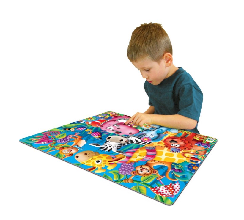 Puzzle de podea The Learning Journey Animale in jungla - poza 3