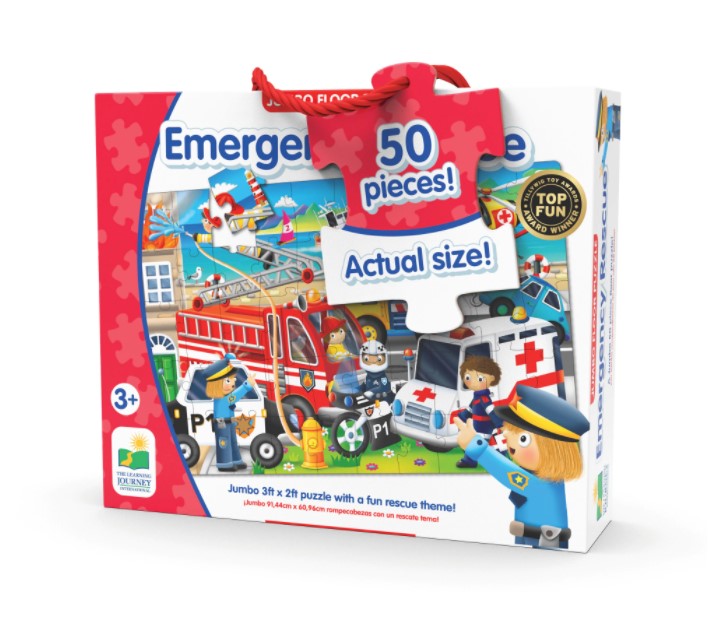 Puzzle de podea The Learning Journey Echipele de salvare - poza 1