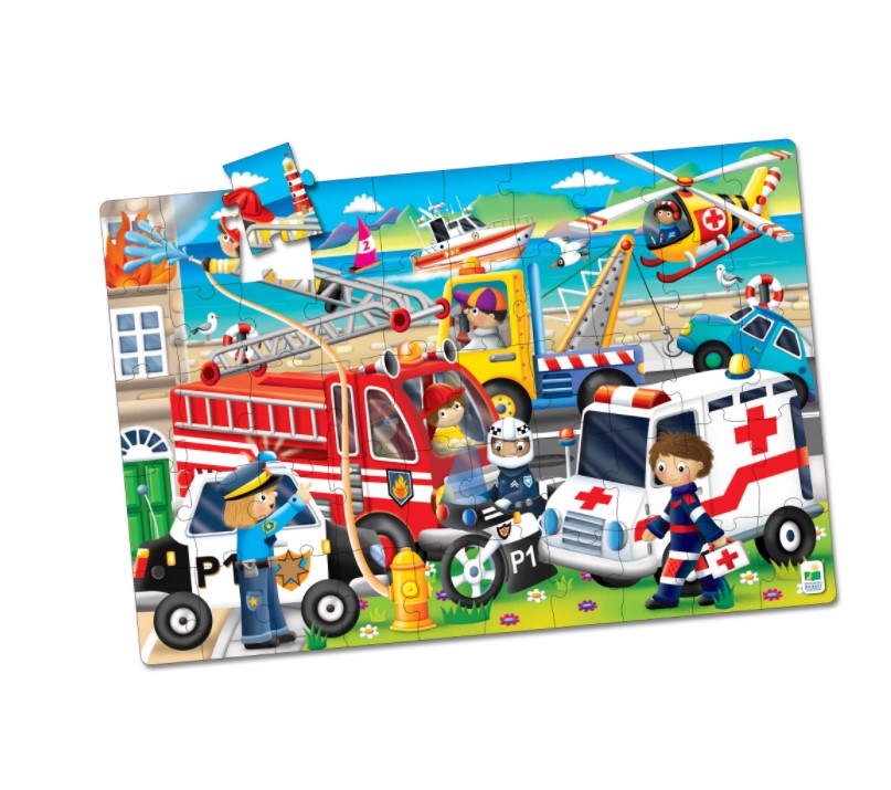 Puzzle de podea The Learning Journey Echipele de salvare - poza 2