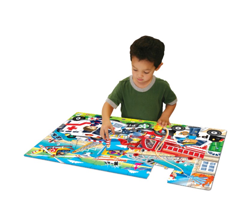 Puzzle de podea The Learning Journey Echipele de salvare - poza 3