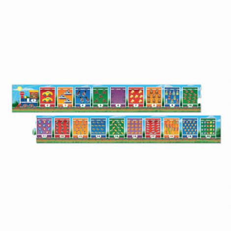 Puzzle de podea Treuletul numerelor - Melissa & Doug - poza 1