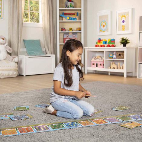 Puzzle de podea Treuletul numerelor - Melissa & Doug - poza 3