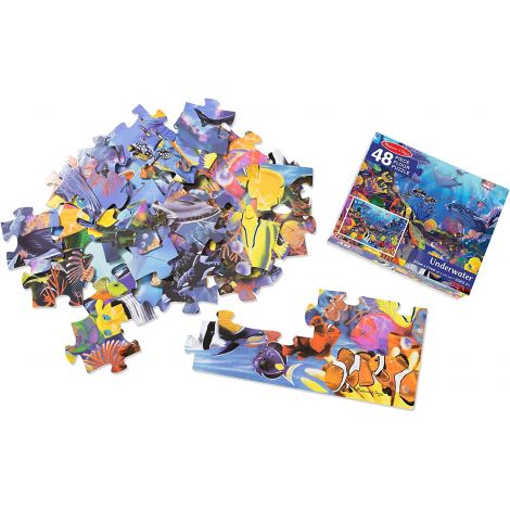 Puzzle de podea Viata subacvatica Melissa and Doug - poza 3