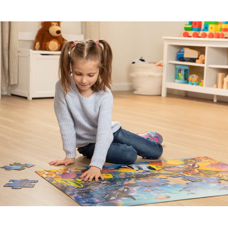 Puzzle de podea Viata subacvatica Melissa and Doug - poza 4