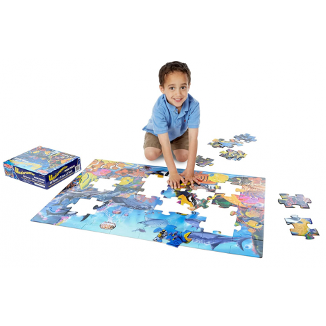 Puzzle de podea Viata subacvatica Melissa and Doug - poza 5