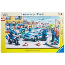 Puzzle departamentul politiei 15 piese