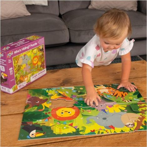 Puzzle deschide ferestrele - jungla ( 20 piese) - poza 4