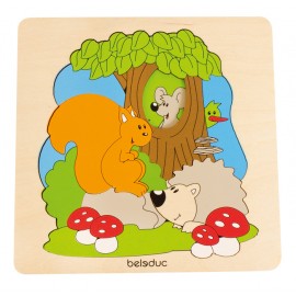 Puzzle Descopera Padurea Beleduc - poza 1